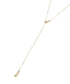 YECCA VECCA ドロップパーツスライドラリエット