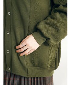 CRAFT STANDARD BOUTIQUE JQカット切り替えカーディガン1