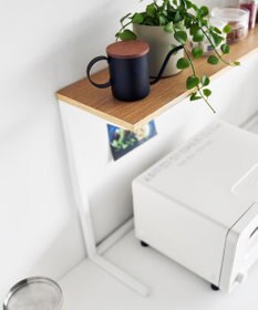 tower キッチンカウンター上棚 タワー ホワイト