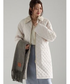 Te chichi キルティングミドルコート