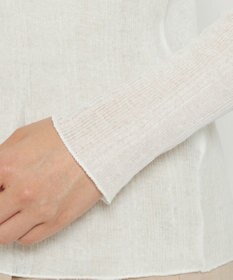 uncrave 【手洗い可】シアー ランダムリブ カットソー（uncrave STANDARD）