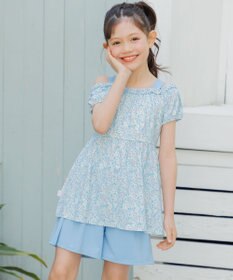 組曲 KIDS 【SS-Lサイズ】 ボタニカルフラワースイムウェア(セパレート)