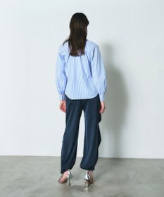 GRACE CONTINENTAL ボウタイギャザートップ