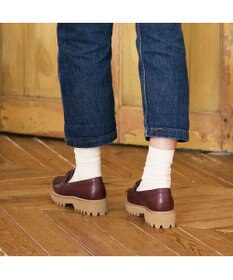 ing <ing>ビンテージアクセントローファー