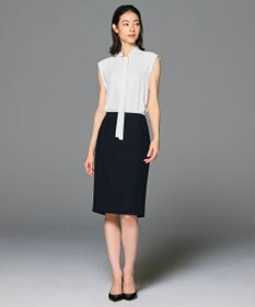 BEIGE， 【洗える】EVA / ボウタイブラウス