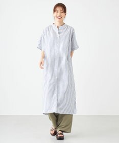 SHARE PARK LADIES フレンチスリーブガウンワンピース