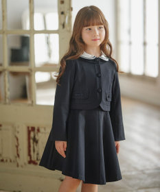 組曲 KIDS 【110-140㎝】ダブルカラー ブラウス