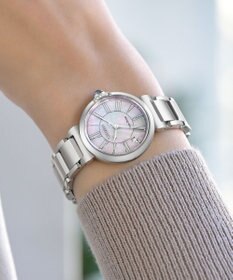 CITIZEN 【シチズン エル】みずみずしいピンクのグラデーションが華やぐジュエリーのような腕時計 EM1060-87Y