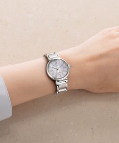 CITIZEN 【シチズン エル】みずみずしいピンクのグラデーションが華やぐジュエリーのような腕時計 EM1060-87Y