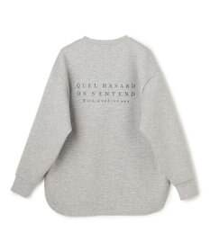 UNFILO BEAUTY FORM JERSEY 刺繍ロゴ プルオーバー