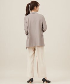 ANY SIS 【UVカット・接触冷感・吸水速乾】スマートビューティストレッチ  ダブルブレストジャケット