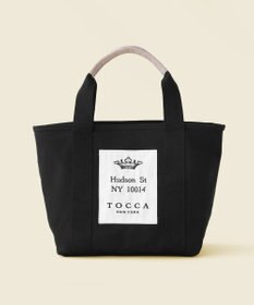 TOCCA 【WEB＆一部店舗限定】TOCCA AVENUE CANVASTOTE キャンバス トートバッグ ブラック系