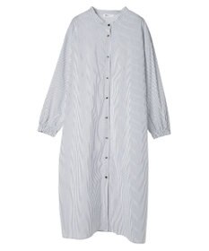 CRAFT STANDARD BOUTIQUE 【洗える】ニットベスト+シャツワンピース-SET