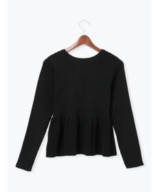 Te chichi 前後2WAYペプラムカーディガン