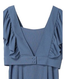 earth music&ecology ＳＥＴ２点　フリルショルダーツーピースワンピース