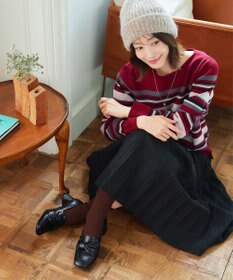 Tiaclasse 【安田美沙子さん着用】リボンローファー