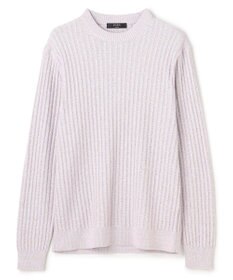 JOSEPH HOMME 【新柄】シルクバルキー クルーネックニット