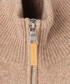 J.PRESS MEN ウール×カシミヤの上質素材【Cash Lamb's Wool】ハーフジップ ニット_25年モデル