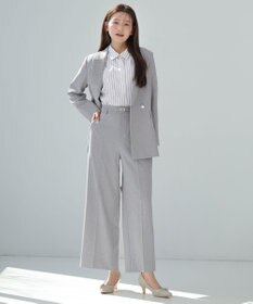 ANY SIS スマートビューティストレッチベルト ワイドパンツ