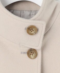 J.PRESS LADIES ショートビーバー スタンドカラー コート