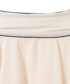 earth music&ecology サイドリボンティアードスカート