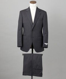 GOTAIRIKU シワになりにくい【御幸毛織/みゆきけおり】DRY SPINNER(ドライスピナー)スーツ（グレー）