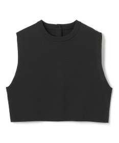 UNFILO L フォルムニット クロップドベスト