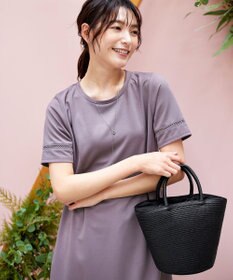 Tiaclasse 【新色追加】テーパードコロールバッグ