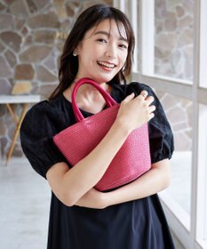 Tiaclasse 【新色追加】テーパードコロールバッグ