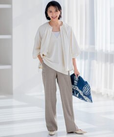 23区 S 【Oggi6月号掲載/新色追加】オーガニック コットンリブ タンクトップ