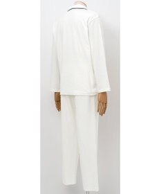 ワコール／睡眠科学 【メンズパジャマ】　長袖　長ズボン　綿混　パイル素材　睡眠科学／ワコール　YGX533