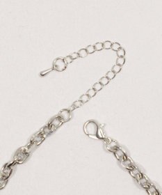 WEGO Lクロスビジューネックレス