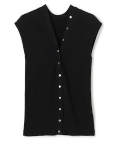 uncrave スムースニット 2WAYジレ