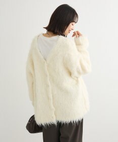 Green Parks ・ｓｗｉｎｇ　ｂｙ　２ｗａｙロング起毛カーディガ