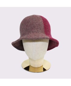 ATRENA 【日本製】FLUFFLY TRICOLOR ウールバケットハット