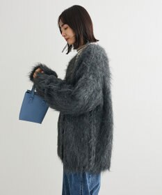 Green Parks ・ｓｗｉｎｇ　ｂｙ　２ｗａｙロング起毛カーディガ