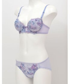 Wing WEB限定　ブラ＆ショーツセット　快適なつけごこち　はきこみ丈あさめ　ウイング／ワコール　CB3712