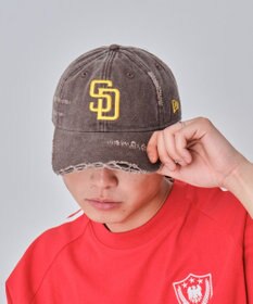 WEGO 【ユニセックス着用ITEM】別注NEWERA　9FORTY　　damage