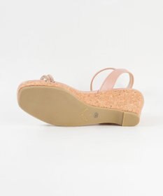 BONTRE 【pied du lapan/ピエドラパン】ビジューベルトウエッジサンダル/50756ZI