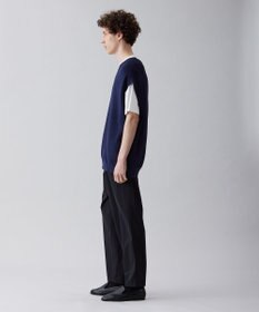 UNFILO MENS イージーケア ニットベスト [23年春夏商品]