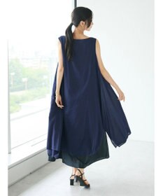 CRAFT STANDARD BOUTIQUE インド綿混フレアワンピース