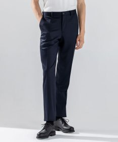 JOSEPH HOMME 新素材【ストレッチ/セットアップ対応】シルキーウールジャージー   テーパードパンツ / CITY ネイビー系