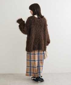 Green Parks ・ｓｗｉｎｇ　ｂｙ　２ｗａｙロング起毛カーディガ