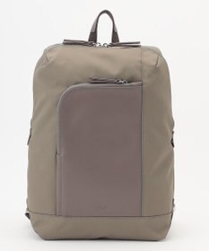 Y'SACCS ナイロン×リサイクルレザー　コンビマルチリュック