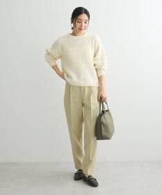 Green Parks きれいシルエットウエストＦＩＴテーパードパンツ