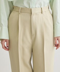 Green Parks きれいシルエットウエストＦＩＴテーパードパンツ
