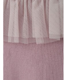 earth music&ecology デコルテチュールニットプルオーバー