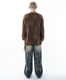 WEGO 【ユニセックス着用ITEM】フレイムグラフィックBIGT（LS）