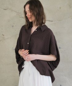 YECCA VECCA ストライプ柄シャツ