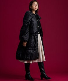 組曲 【組曲×setsuko sagittaire】2WAY シューリボンダウンコート